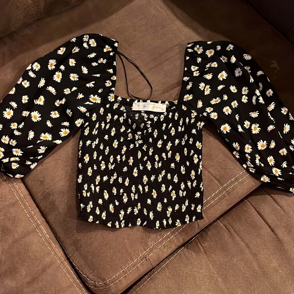 Lizard Thicket cropped shirt